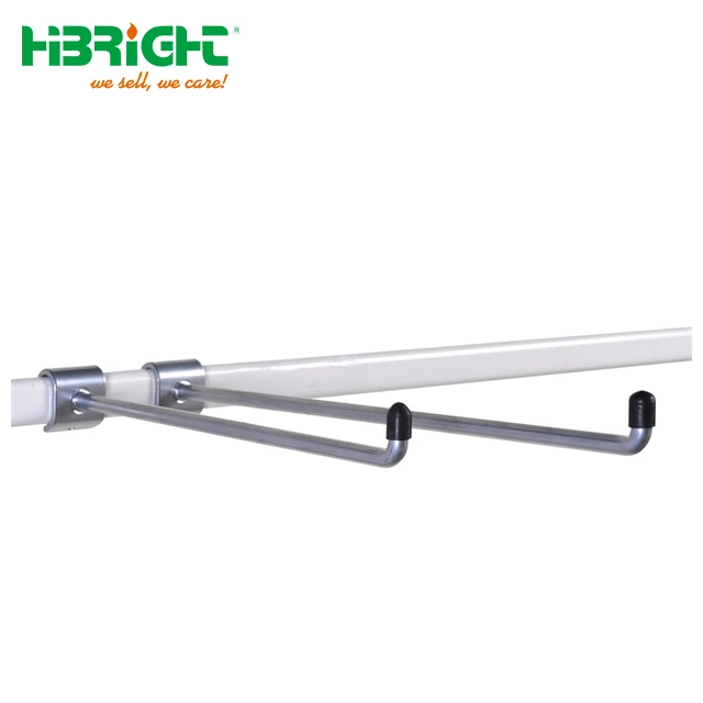 Supermarket Shelf Accessory Metal Bar Hooks for Gondola Shelf