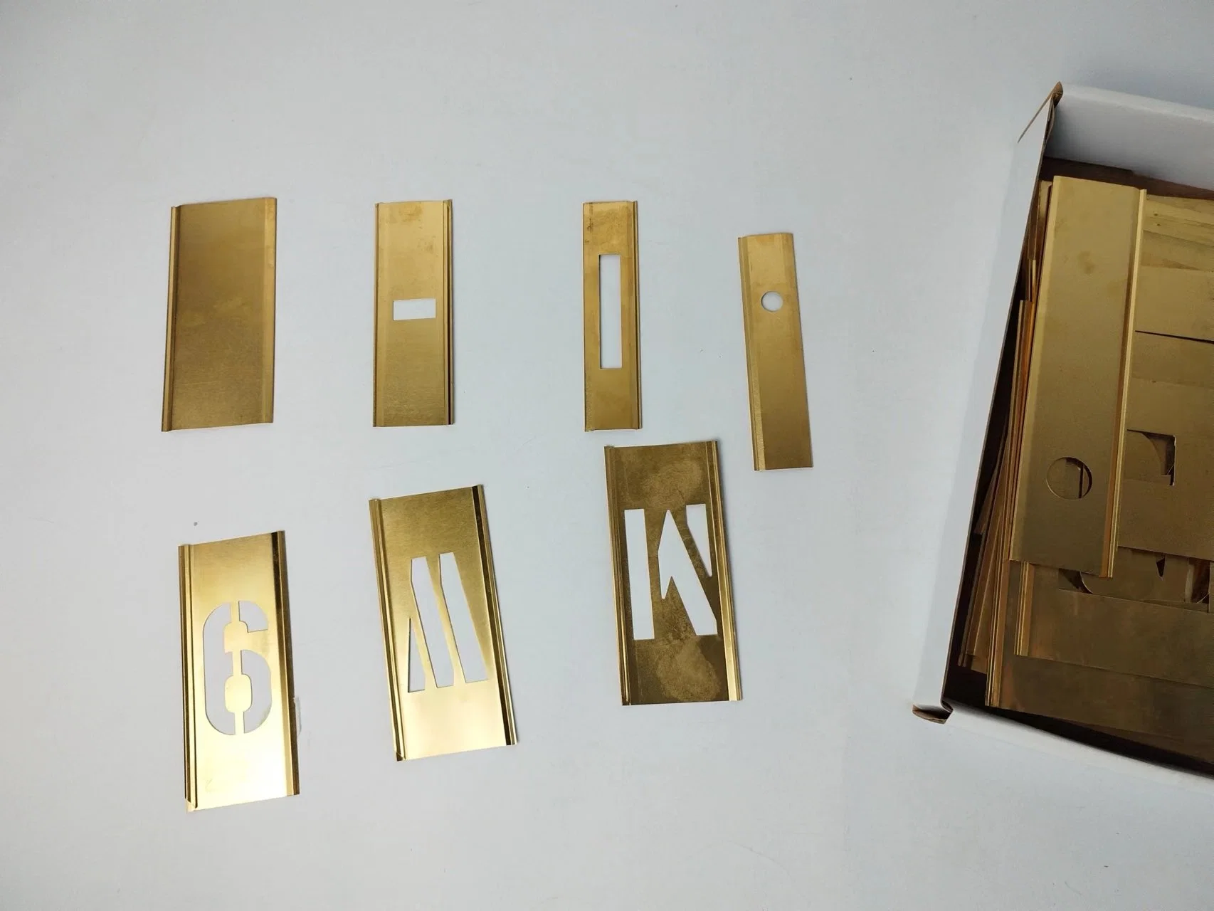 Hot Sell Custom Number and Letter Brass Mold Stencil Template Stencil