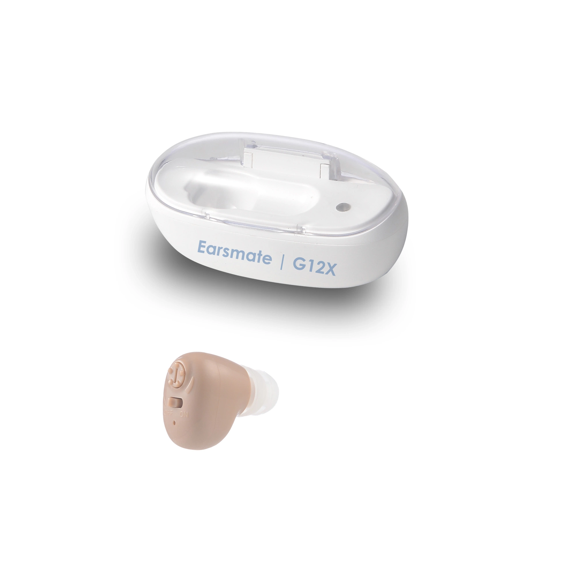 New in The Ear Rechargeable Hearing Aid Price Factory Supplies for Adults and Seniors Aids Hearing Deaf Sound Amplifier Earsmate G12X