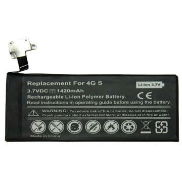 Fijo de la batería Celular Batatery Batería interna para el iPhone 4S/4GS
