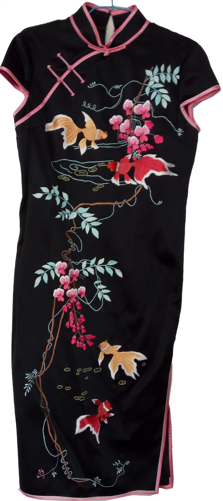 Handgemachte Stickerei Traditionelle Chinesische Kleidung/Qipao/Cheongsam