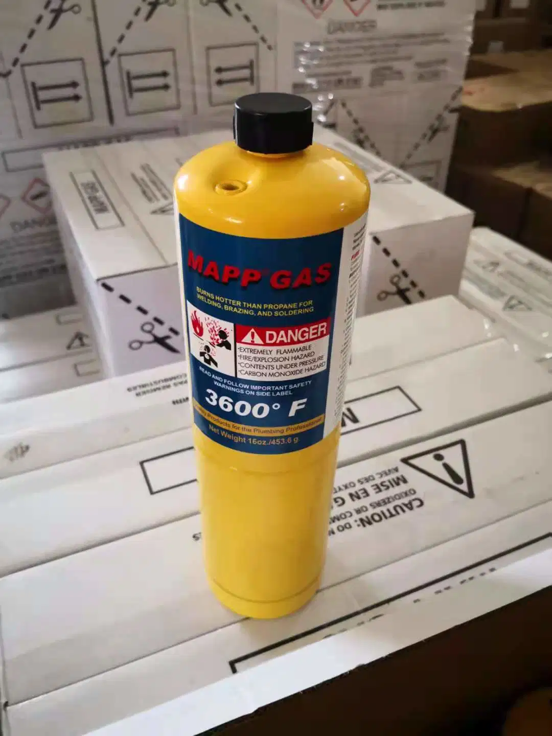 16oz/14oz Map-PRO Gas Brazing Welding Gas Soldering Mapp Gas