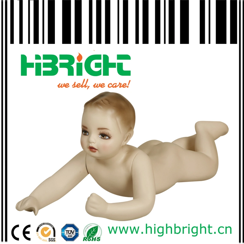 High-Quality Fiberglas Sitting Baby Model Mannequins