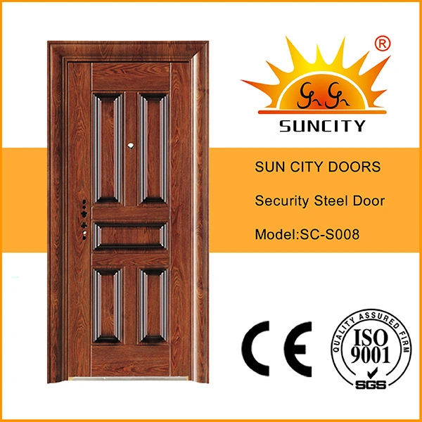 Kerala Steel Door China Steel Door Low Prices (SC-008)