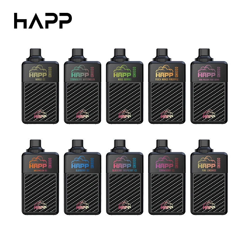 2023 New Arrival OEM Wholesale/Supplier Happ 8000 Puffs Disposable/Chargeable Vape Pod Kit