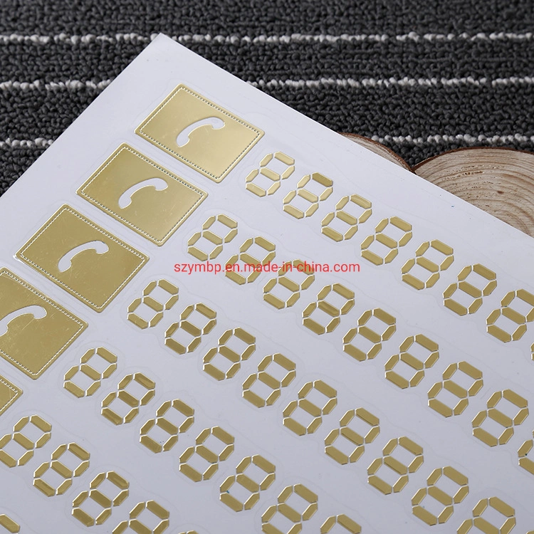 Customized Metal Label Nickel Sheet Copper Sheet Nameplate Label Electroforming Sign