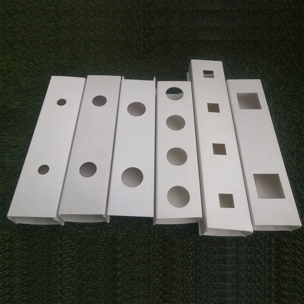 Manufacturer Hydroponic Tube Square PVC Tray Hydroponic PVC Pipe Channel for Commercial