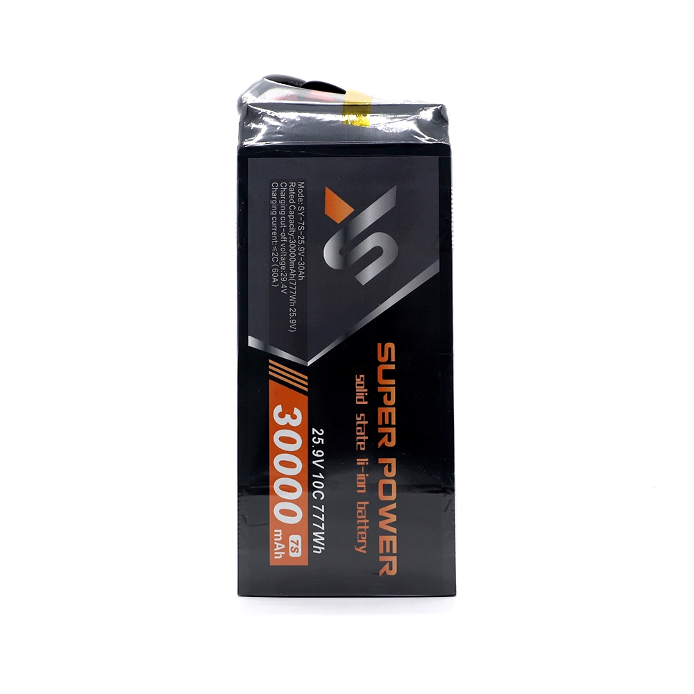 7s 30000mAh Batterie au lithium pour drone Lipo Uav ou Drone