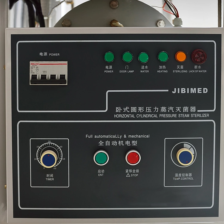 150L 200L 280L 400lhorizontal Cylindrical Pressure Steam Autoclave Sterilizer