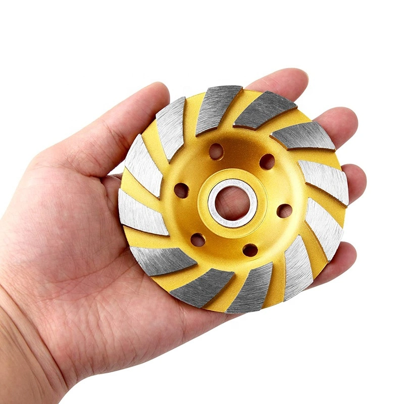 Hot Sale Diamond Turbo Cup Wheel Polishing Grinding Wheel for Granite Stone