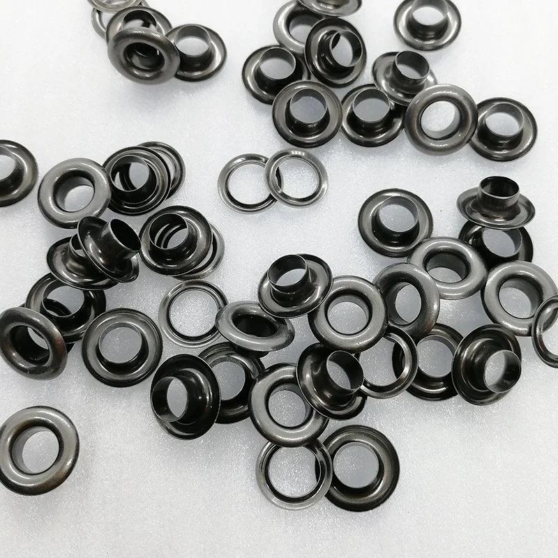 Mixed Colors Spray Oil Eyelet Metal Grommet for Bag Accessories