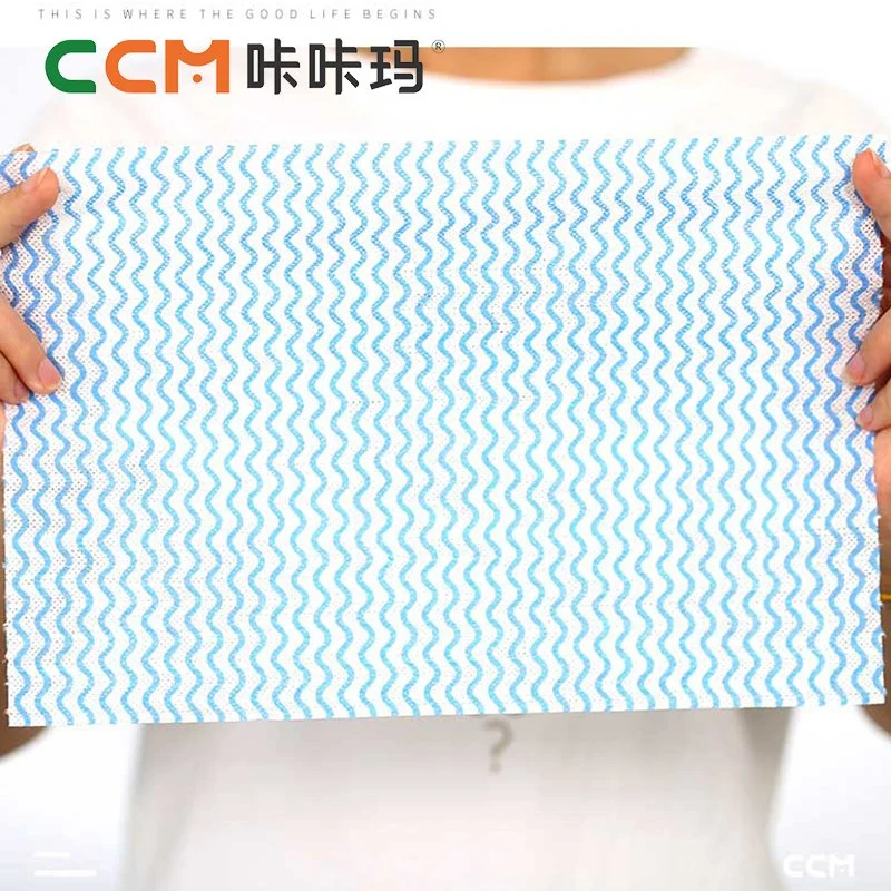 China Kitchen Daily Dish Towel Кухня Rag Бытовая одноразовая уборка Тканевый продукт