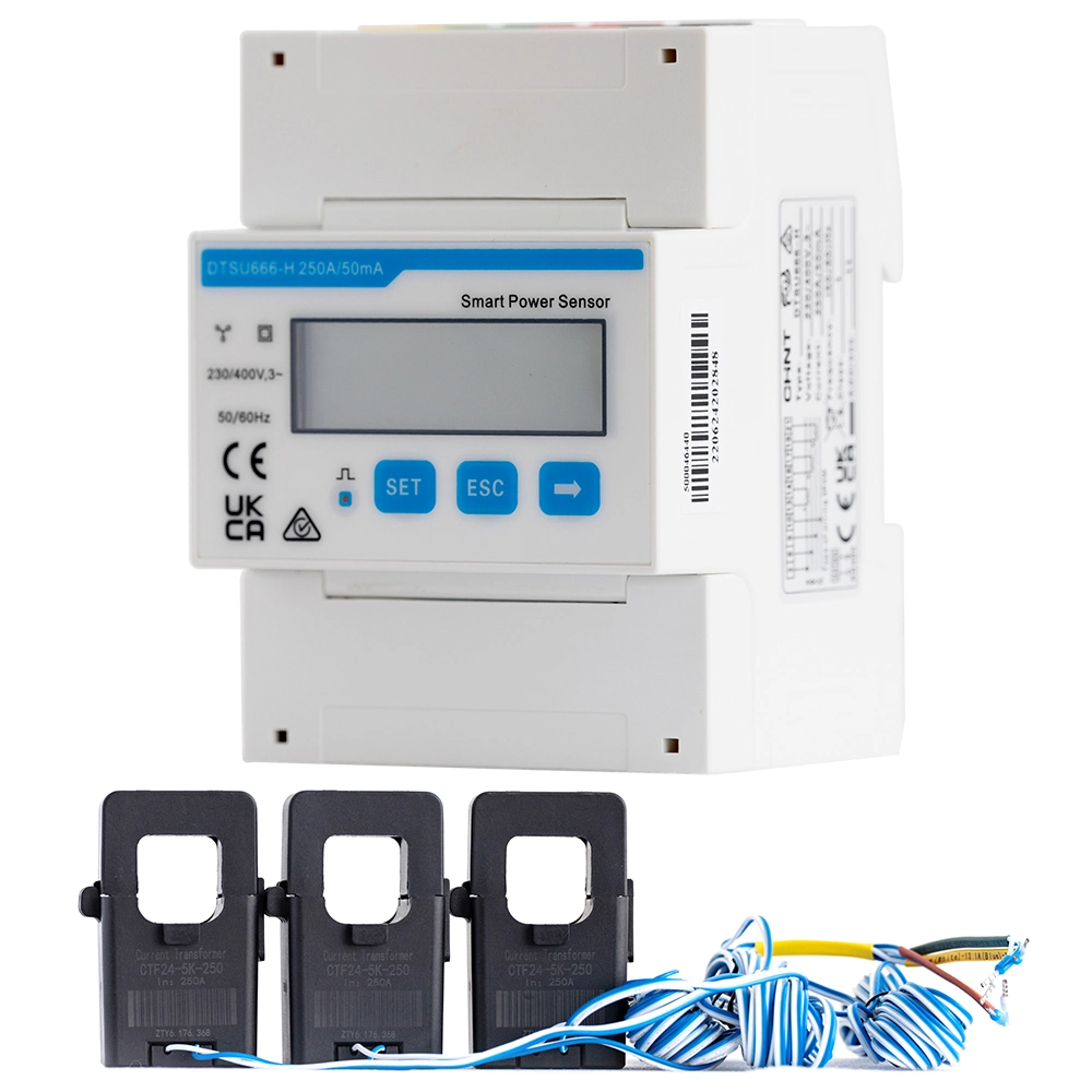 Huawei Smart Meter einfach drei Phasen Dtsu666-H 250A 50mA Zoll Lager CE