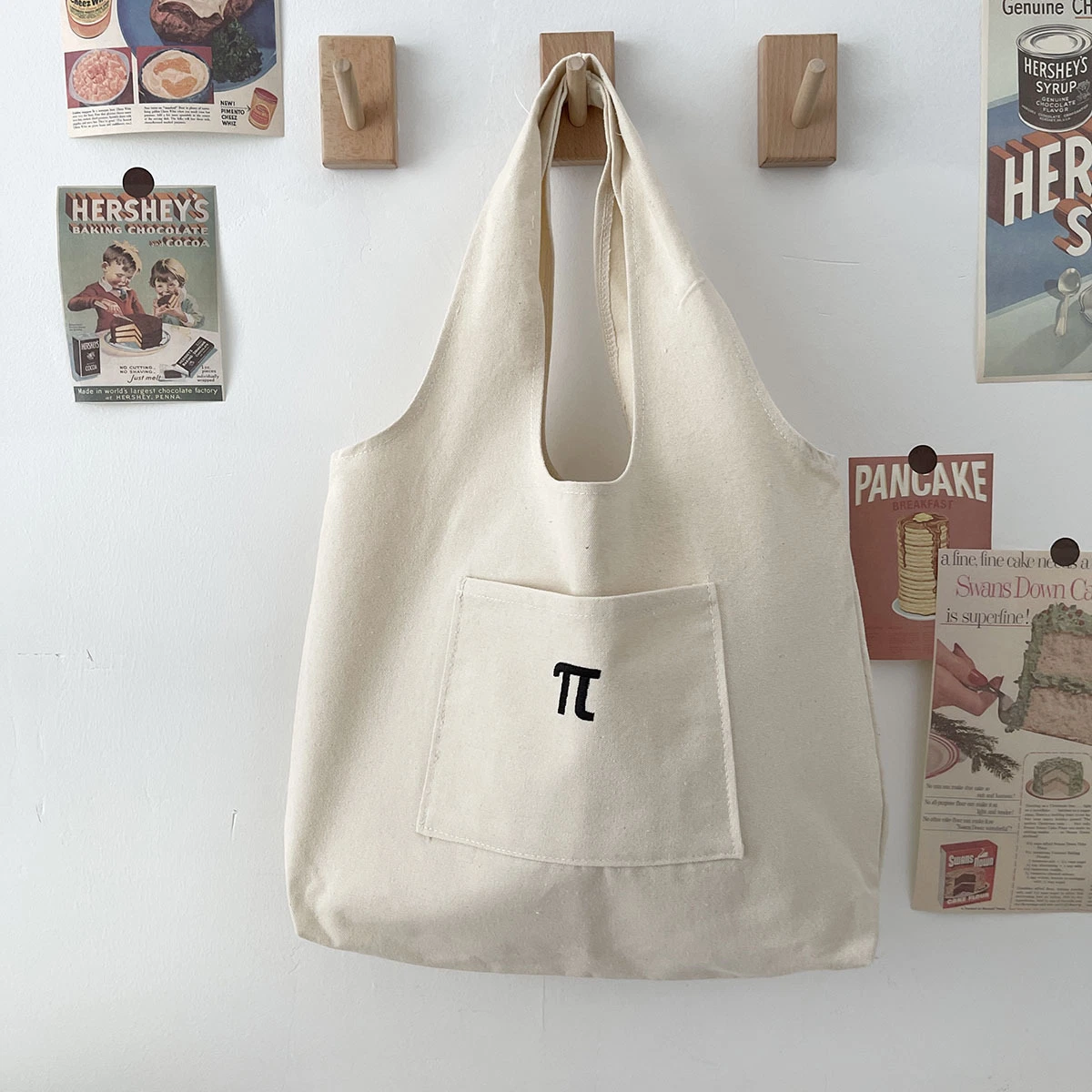 Custom Printed Natural Organic Canvas Cotton Tote Shopping Bags Customized Tote Style at Factory Price