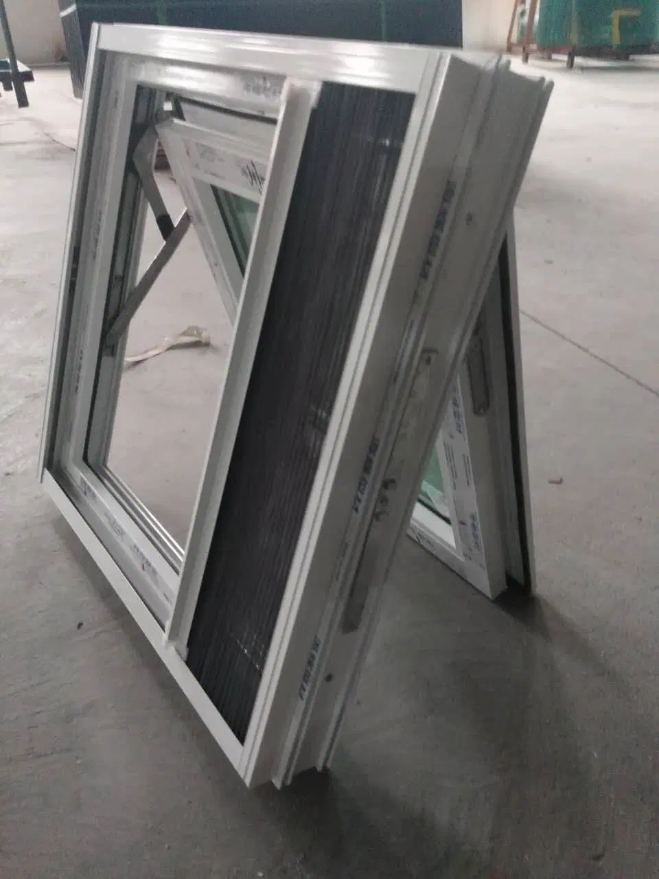 Conch 60 Double Hung Outward Casement Window with Bottom Fixed Window