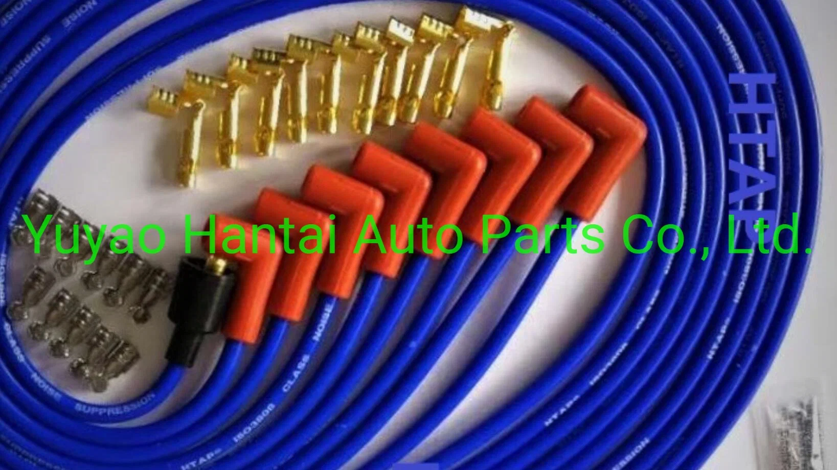 Htap 8.5mm Super conductores cable de encendido por chispa, conjuntos de cables de bujía de encendido