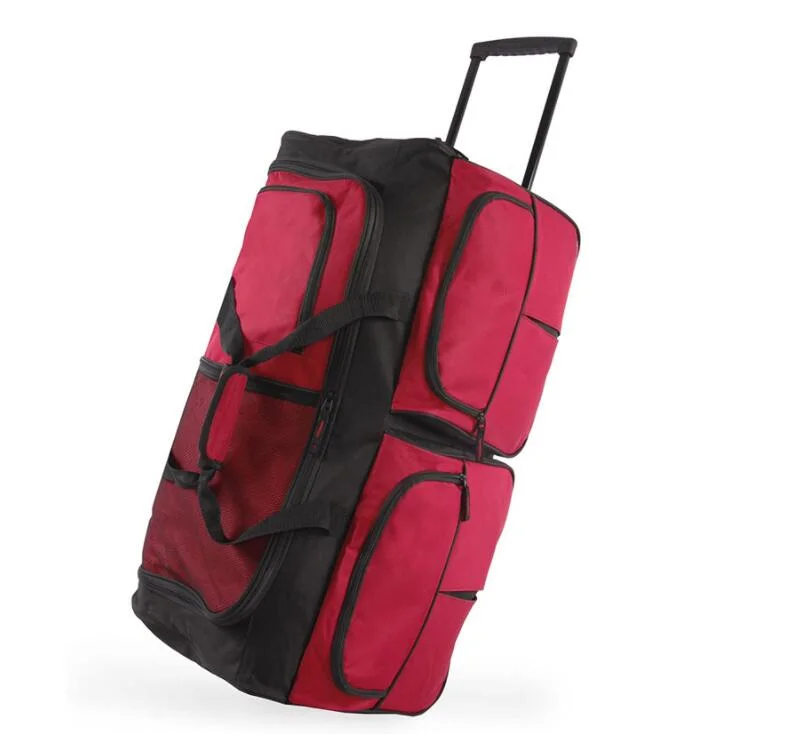 Lightweight 3 Pieces Set Hand Carry on Cabin EVA Polyester Soft Fabric Trolley Travel Luggage