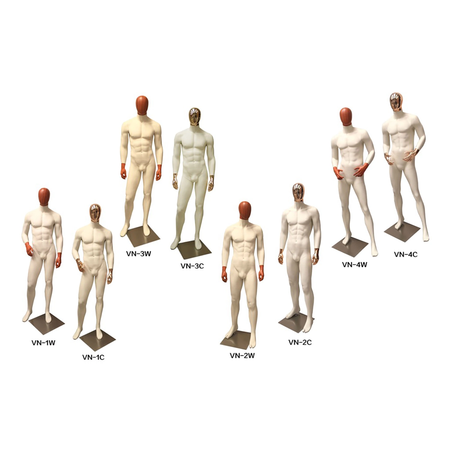 Fashion-Forward Fiberglass Mannequins to Match Store Aesthetics