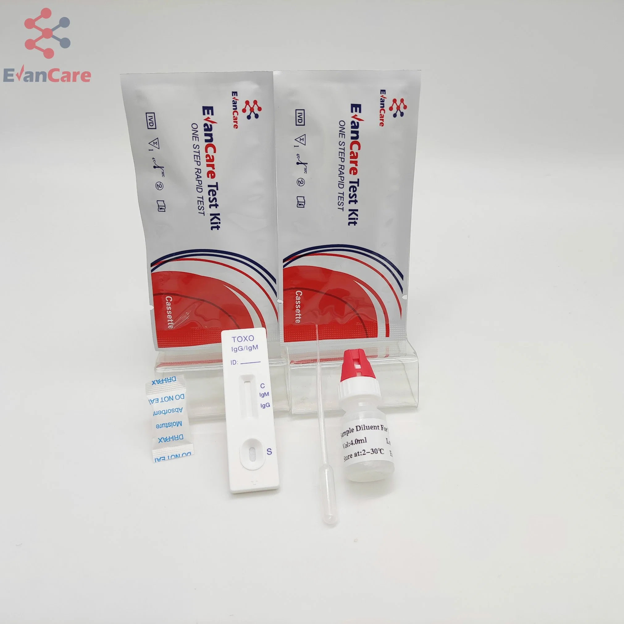 Cassette de test de toxicité précise / Test rapide de toxicité pour diagnostic médical / cassette de test rapide à débit latéral