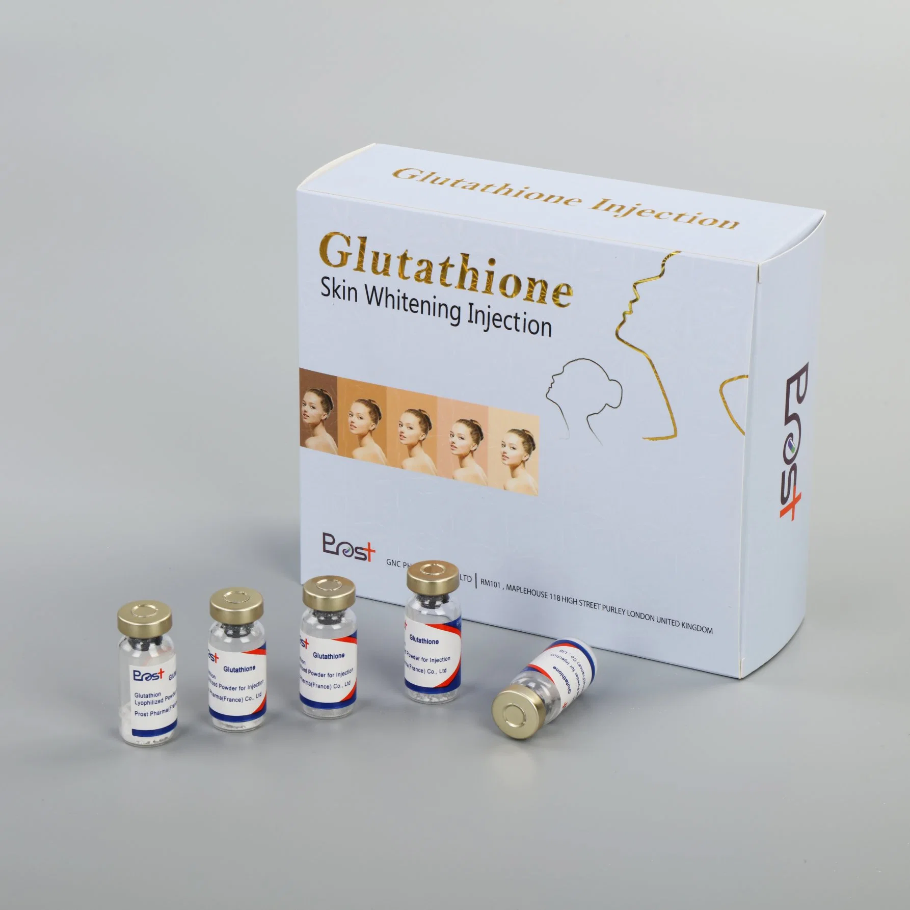 GMP Garde Wholesale/Supplier Price Glutathione Injection Skin Whitening Glutathione Injection with Vitamin C