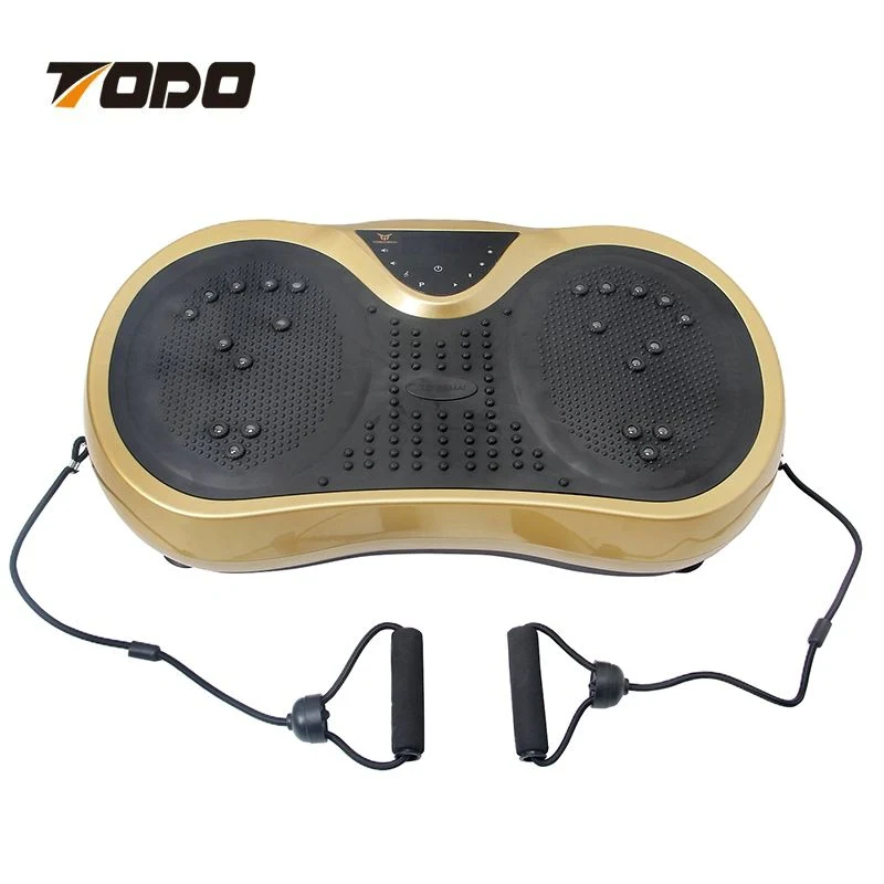 Todo New Arrival Waver Vibration Plate Exercise Machine Whole Body Workout Vibration Fitness Platform Home Training Equipment for Weight Loss
