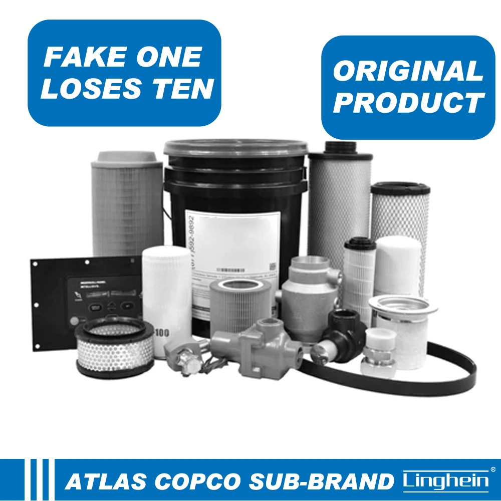 Pièce de rechange pour compresseurs à pression minimale de filtre à huile Atlas Copco