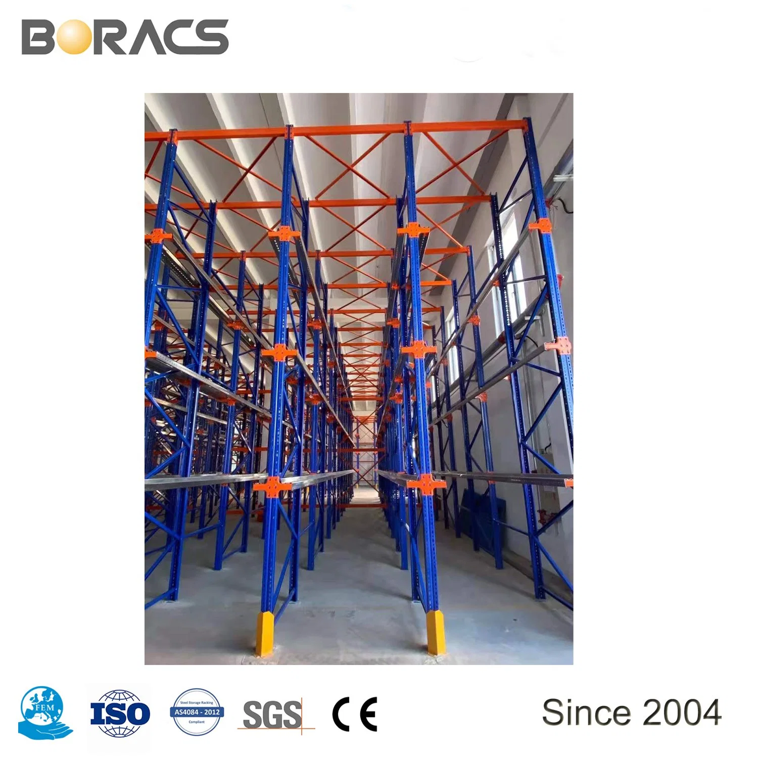 Industrial Racking Used Hot Sell Cold Warehouse Drive-in Rack Pallet Storage Racking System