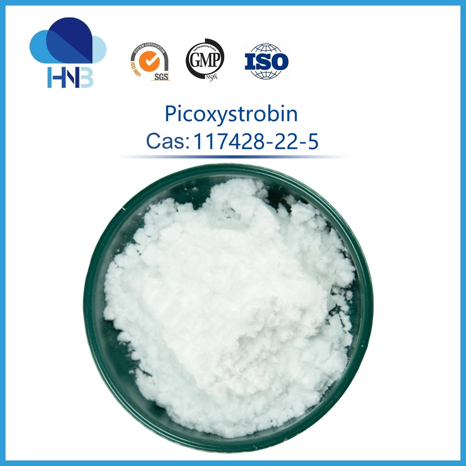 117428-22-5 ISO High Pure Agricultural Fungicide Raw Powder 98%Tc Picoxystrobin