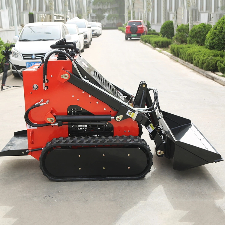 Hot Sale Official Wheel Type Skid Steer Loader with Diesel Gasoline Engine