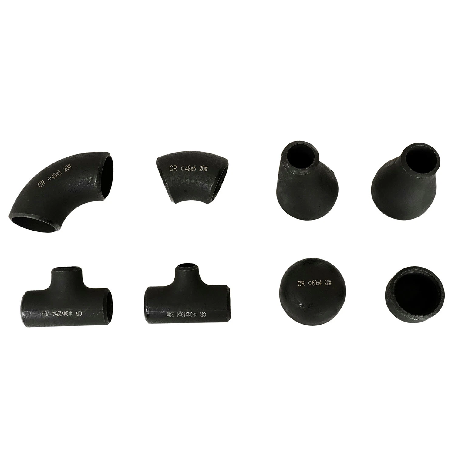 ASME, DIN, JIS, GOST Stumpfschweißen Edelstahlrohrfittings