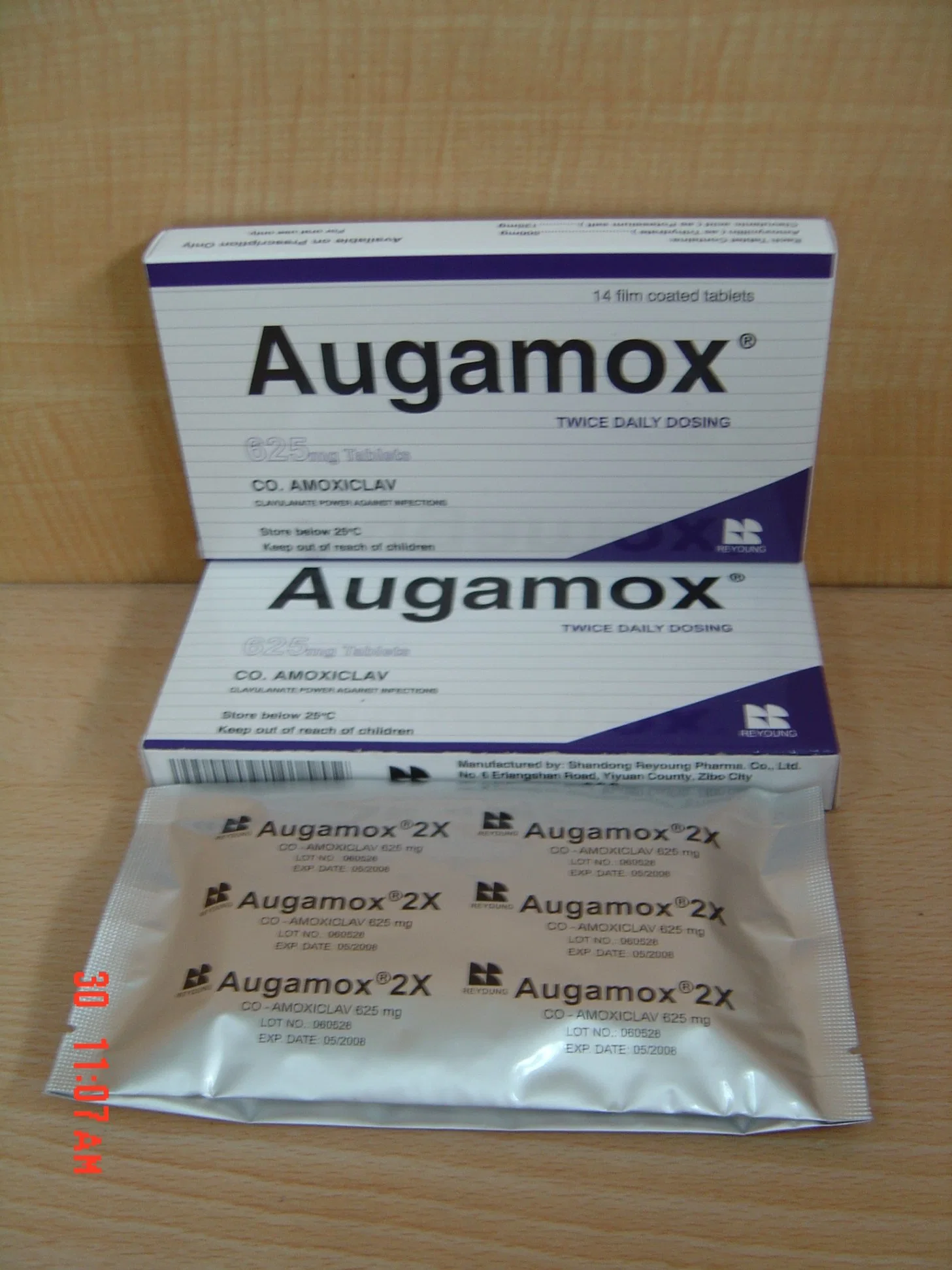 La amoxicilina y clavulanato de potasio tabletas de buena calidad