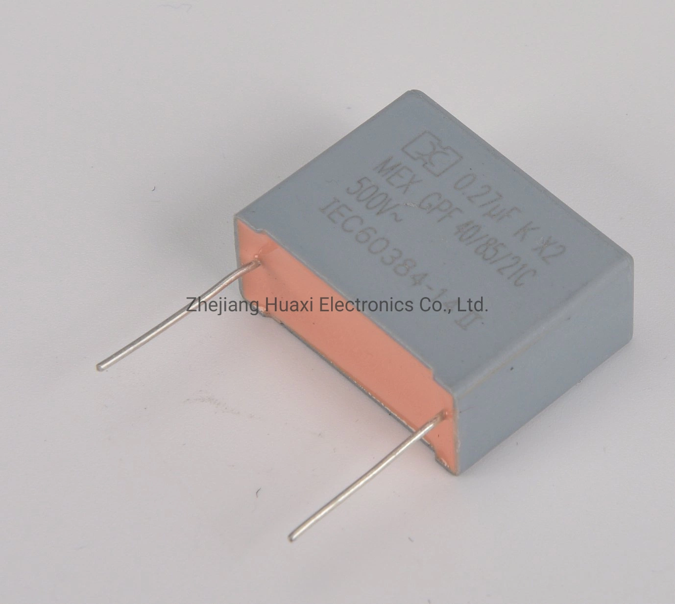 High quality/High cost performance  Metallized Polyester Film Capacitor X2 104/1000V P15 8um