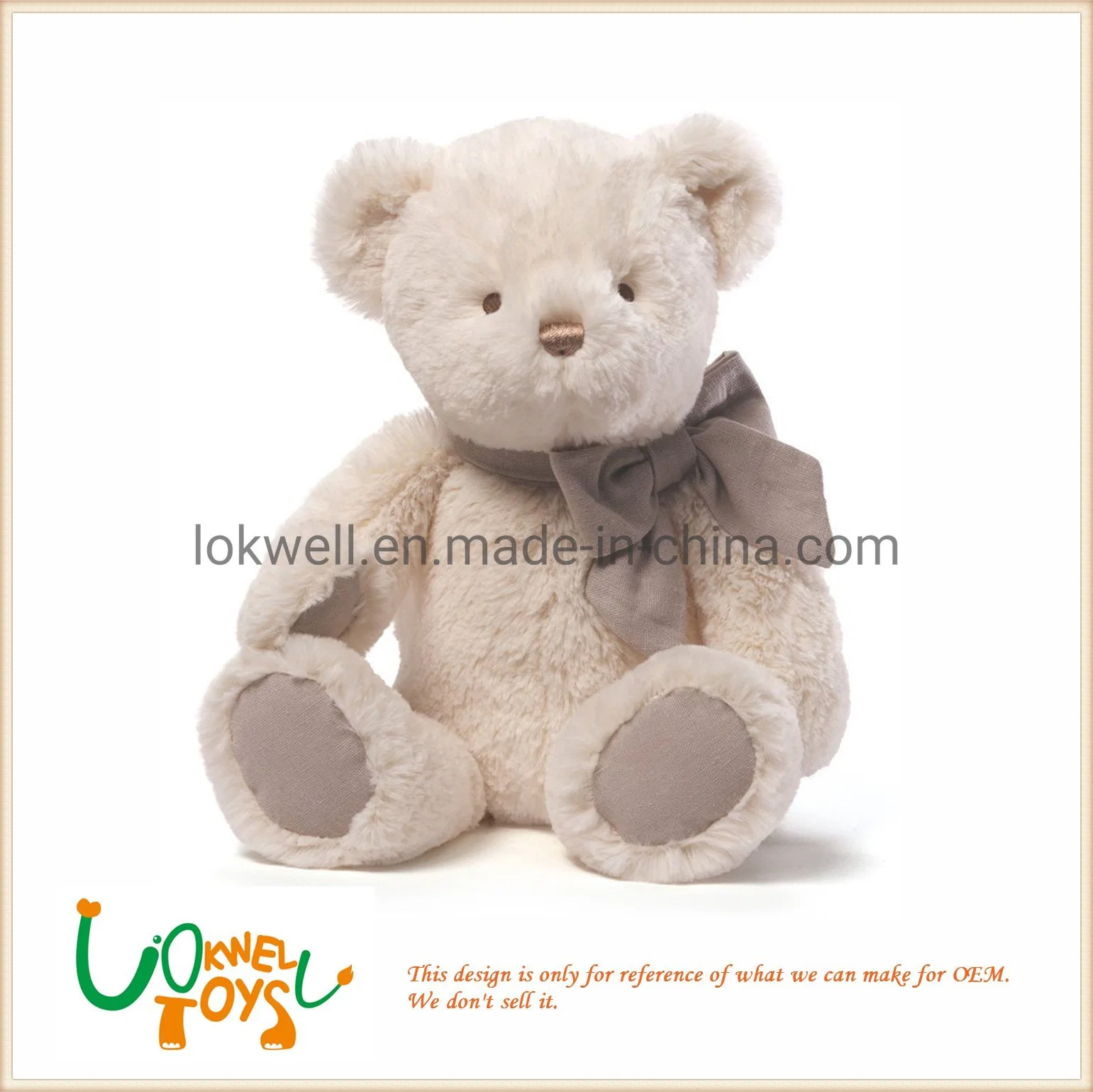 Stuffed Animal Soft Toy Brown Plush Teddy Bear