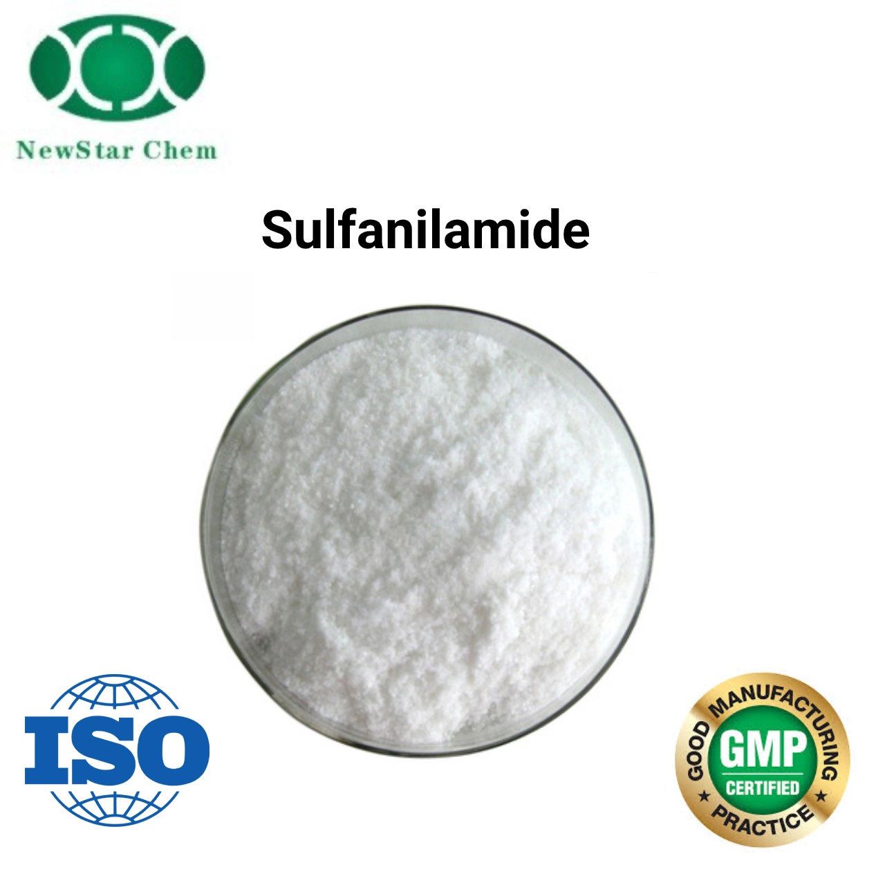 Sulfanilamide CAS 63-74-1 de materias primas farmacéuticas