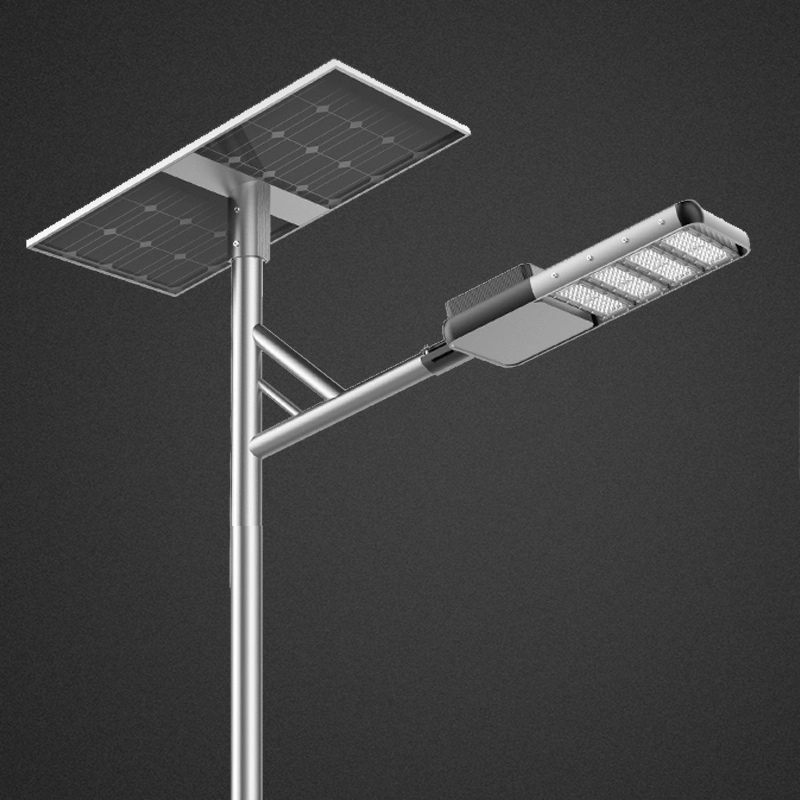 IP67 30W50W80W100W120Wall en dos luces solares LED Street Light