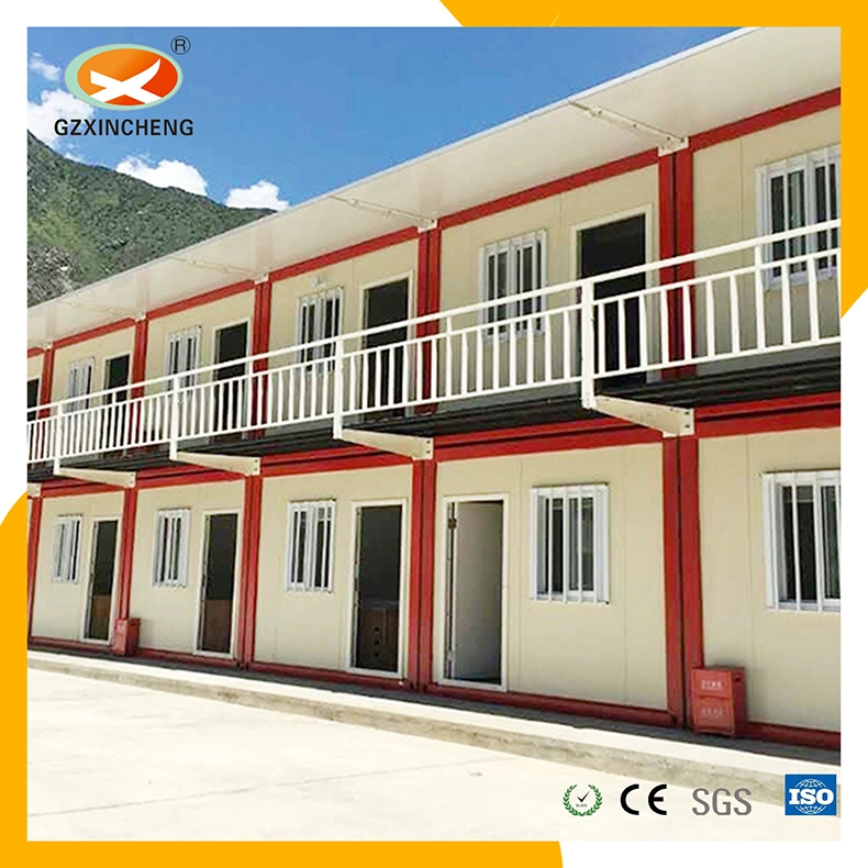 Prefab Building Modular Waterproof Light Steel House for Worker's Dormitory/Office on Construction Site