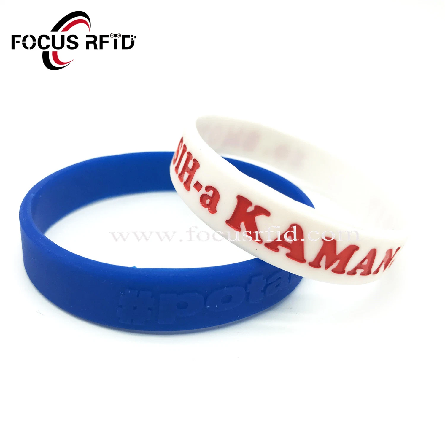 Customized Logo Printed Silicone Wristband Sports Basketball Plastic Rubber Wrist Band