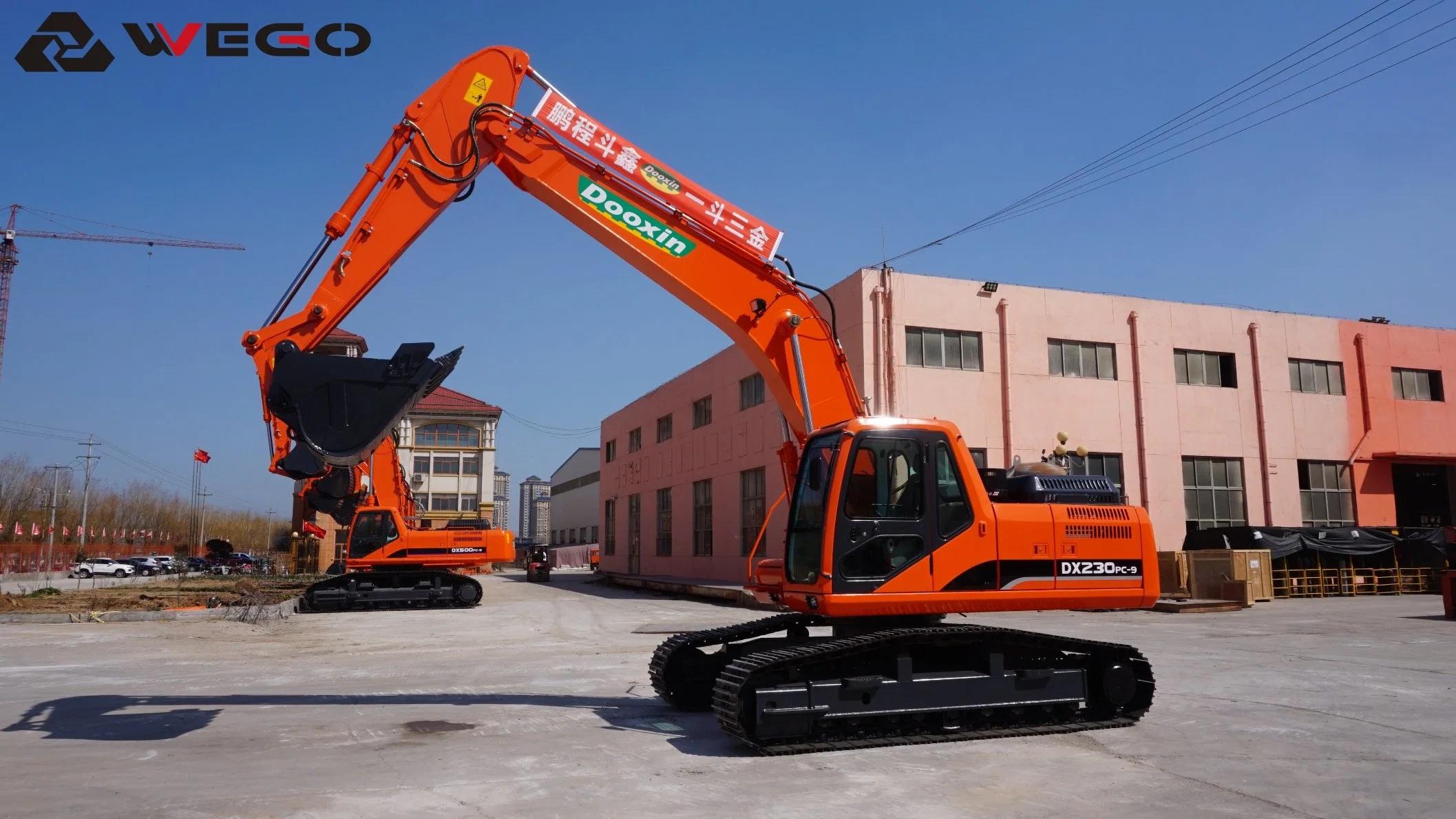 Doosan OEM Fabricante Oficial 21ton 30ton 40ton 50 toneladas Motor Cummins rueda hidráulica excavadora de cadenas para la construcción de trabajo de tierra, minería