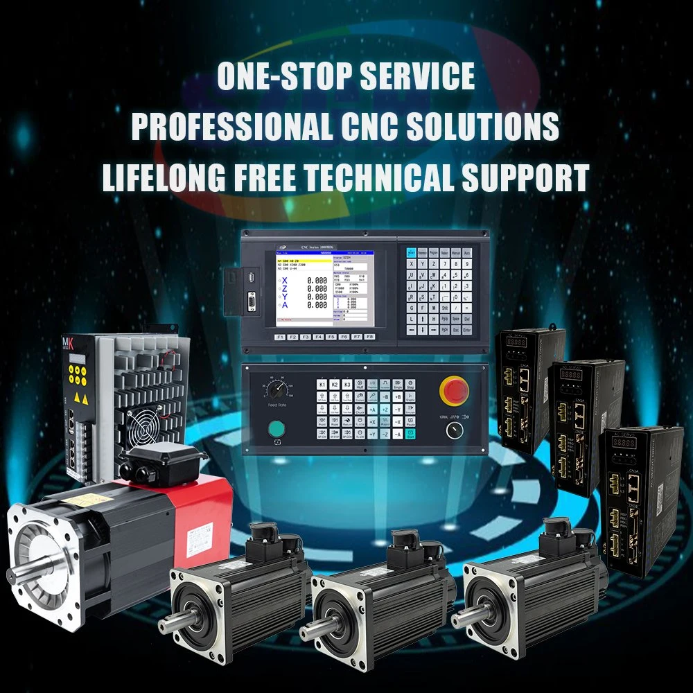 CNC990tdb-3 Lathe Machine CNC Controller CNC Retrofit Kit for Lathe/Turning with Auto Tool Changer Function Similar Delem CNC Controller