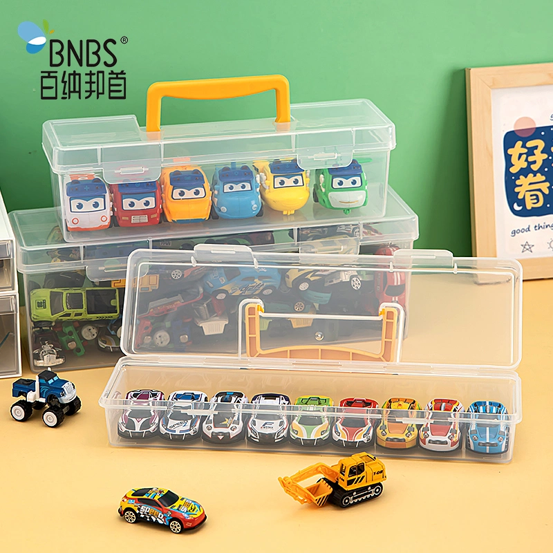 Boîte de rangement et d'organisation pour jouets de voiture, boîte de rangement en plastique, organisateur de conteneur.