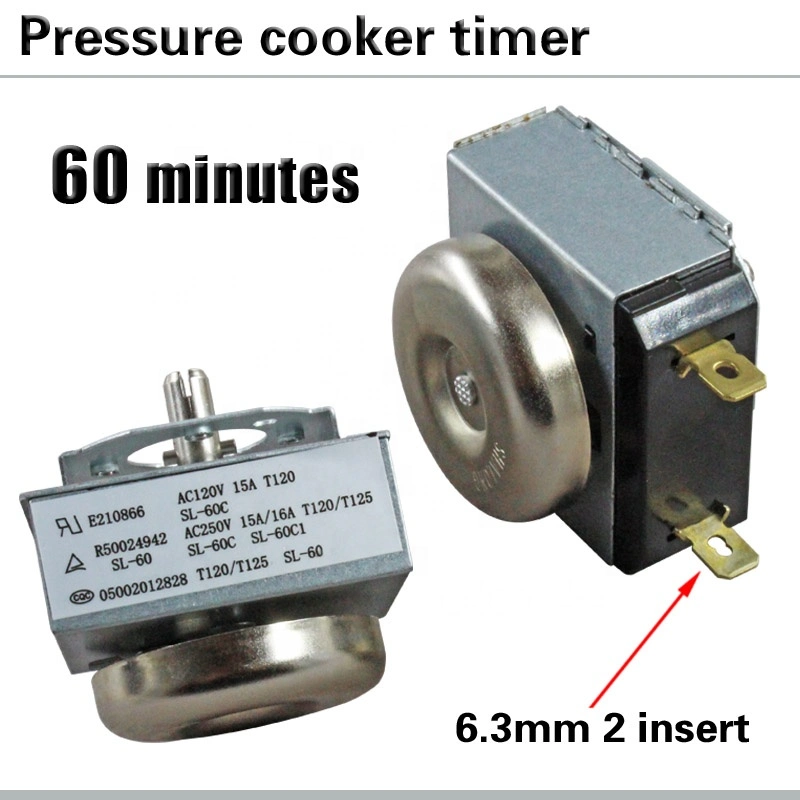 Piezas de Mecánica de la estufa horno eléctrico Temporizador con estufa de campana Horno de componente Timer