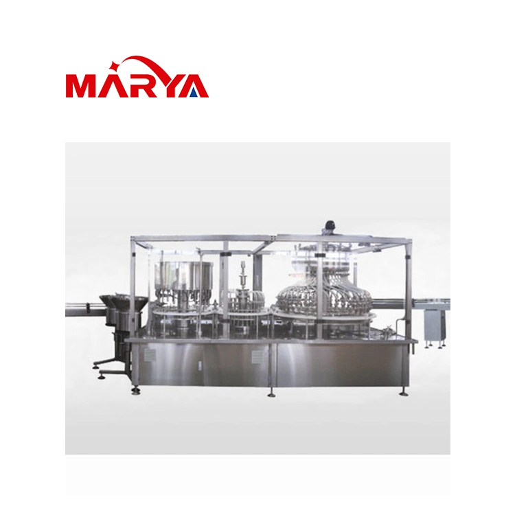 Marya Automatische Sterile Laborglasflasche Normale Salzfüllmaschine 1000-21000bph