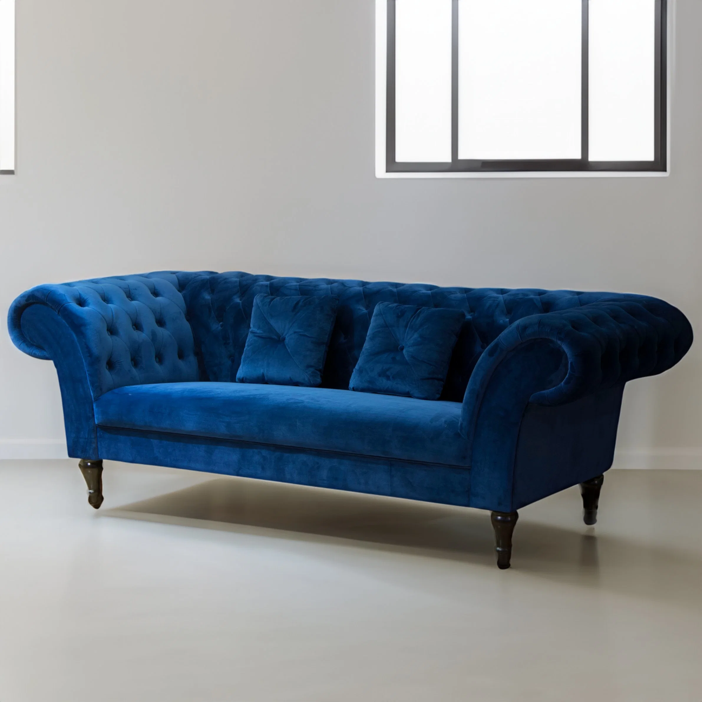 Huayang Customized Fabric Loveseat Modern Living Room Sectional Sofa Home Furniture SGS Certified Factory Couch