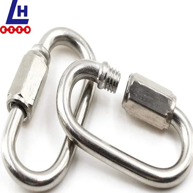 High quality/High cost performance  12mm 14mm 16mm Rigging Hardware Galvanized Oval Quick Link