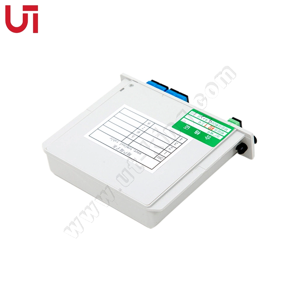 Ut-King Good Quality FTTH 1X4 1X8 1X32 1X64 Sc APC Sc Upc Fiber Optic PLC Splitter Cassette PLC Box Splitter