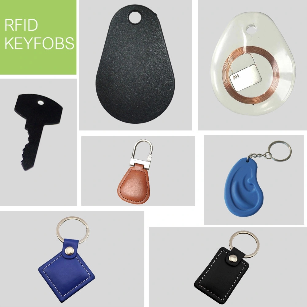 Pequeño Llavero RFID ID clave claves para el tiempo de reloj (KEC20)