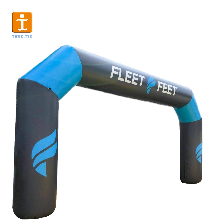 Start & Stop Race PVC Oxford Inflatable Arch for Outdoor Advertising