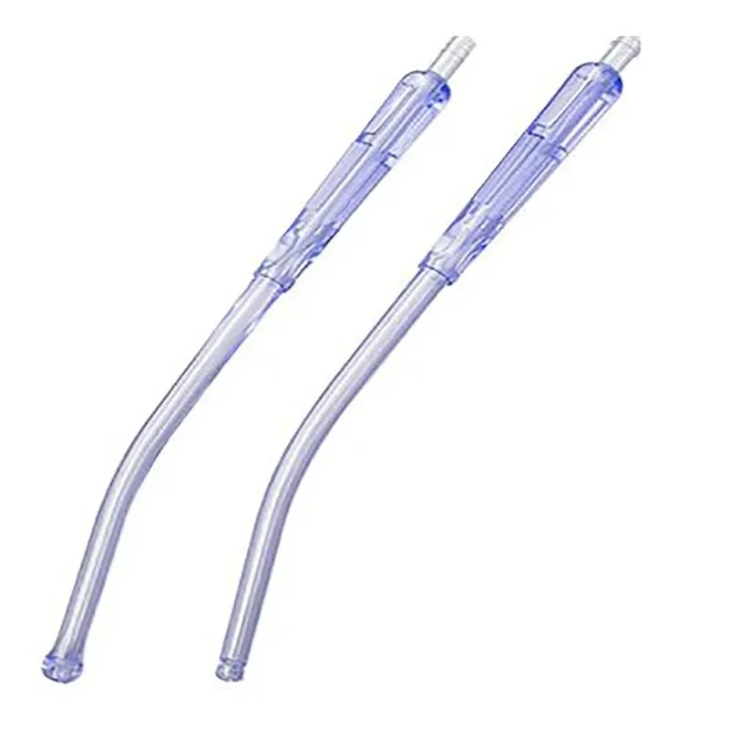 High Quality Disposable Sizes Soft Crown Plain Tip Yankauer Suction Connecting Cannula