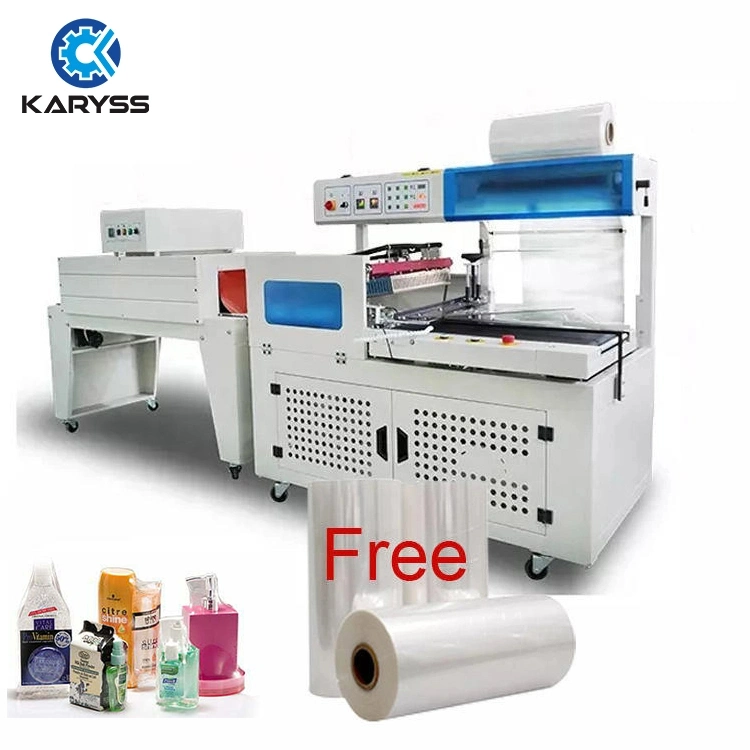 Automatic L Sealer Shrink Packing Machine POF Film Shrink Tunnel Wrapping Wrapper Package Packing Machine
