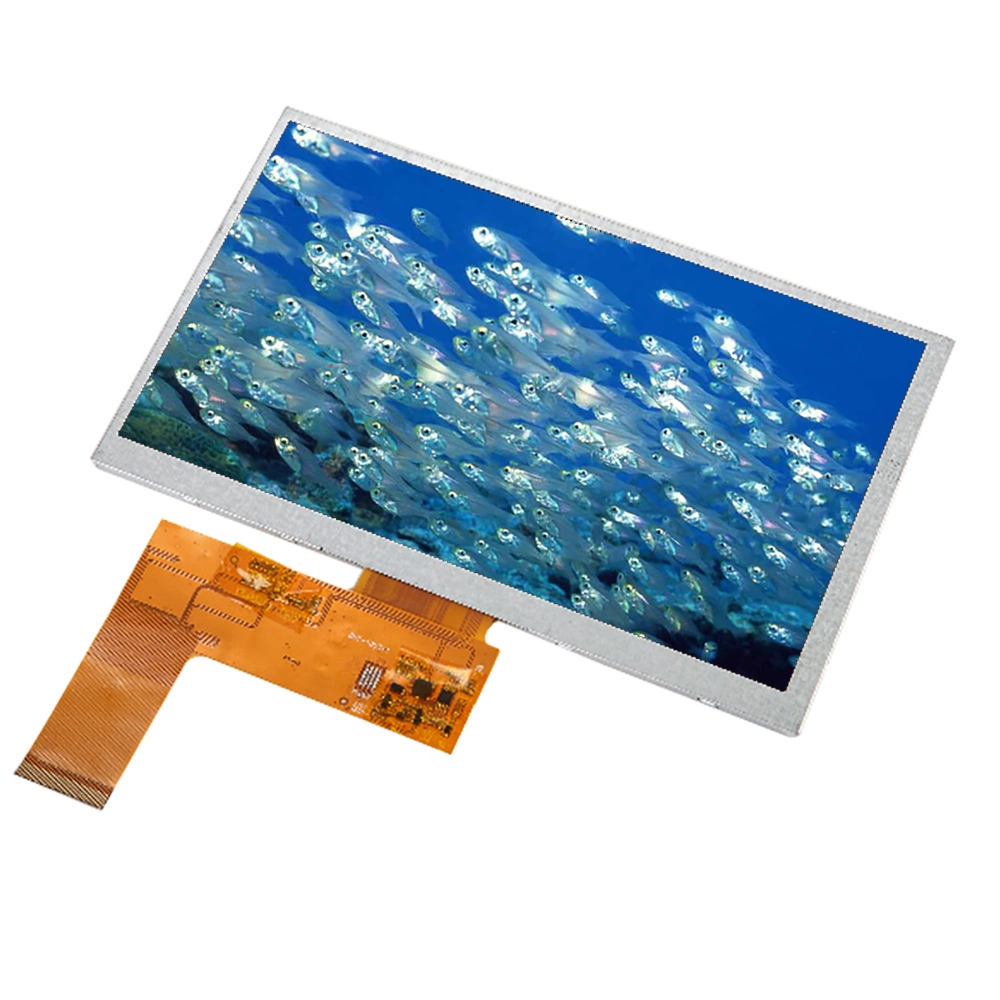 Pantalla LCD TFT LCD de 7" 800X480 con RGB 40pin RTP opcional O CTP para GPS/DVD/DVR y médico